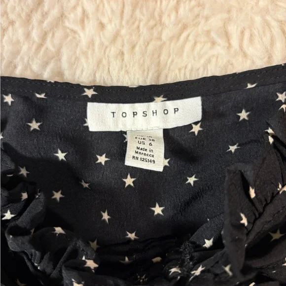 Cute Star Pattern Blouse by TOPSHOP - Picture 5 of 14